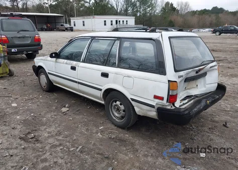 1991 Toyota Corolla Dlx from USA, damaged, VIN JT2AE94KXM3481233